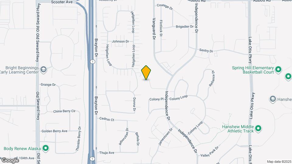 1810 Congress Cir Map and Location Details