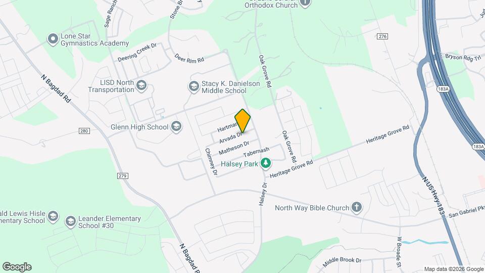 920 Arvada Dr Map and Location Details