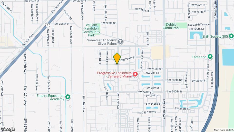 11704 SW 235th St Map and Location Details