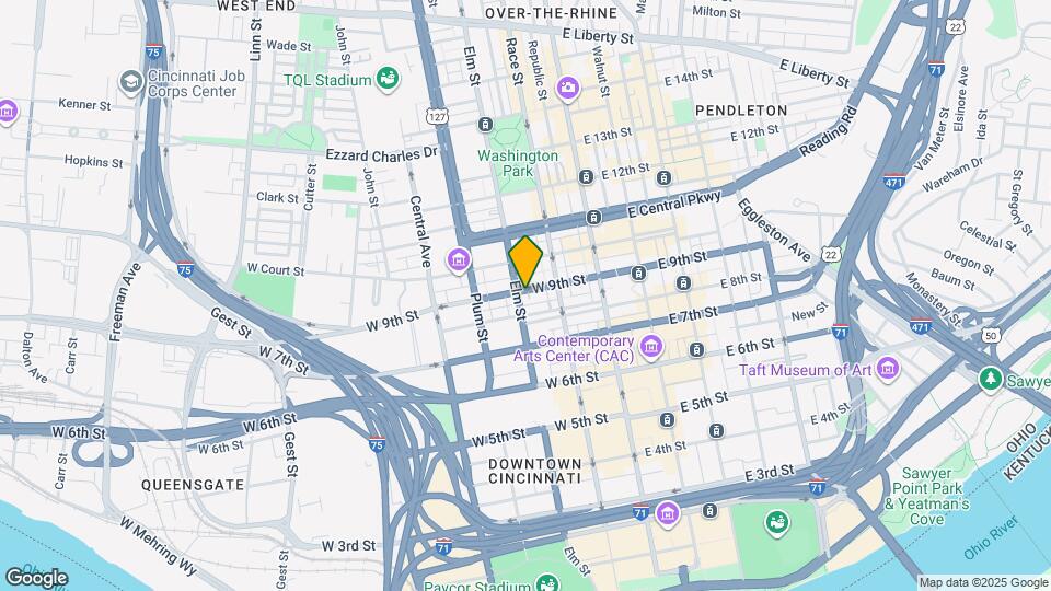 137 W 9th St Map and Location Details