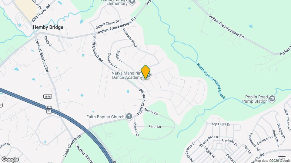 1202 Calder Dr Map and Location Details