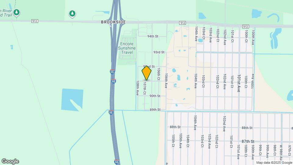 9086 107th Ct Map and Location Details