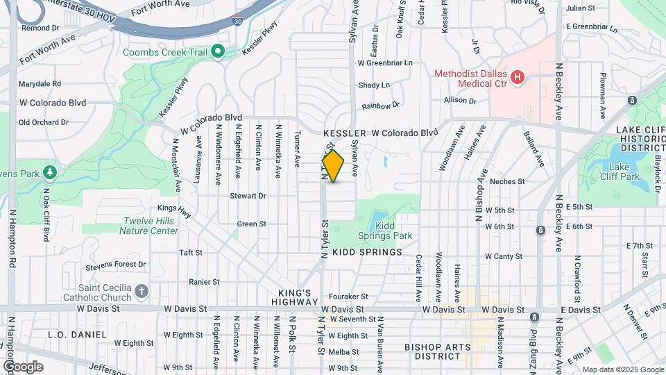 834 Thomasson Dr Map and Location Details