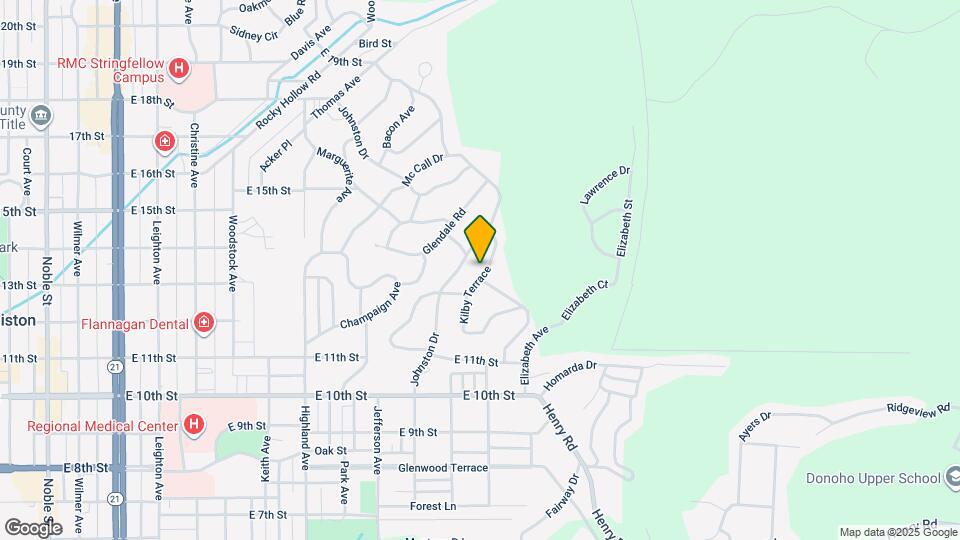 1312 Kilby Ter, Unit Home Map and Location Details