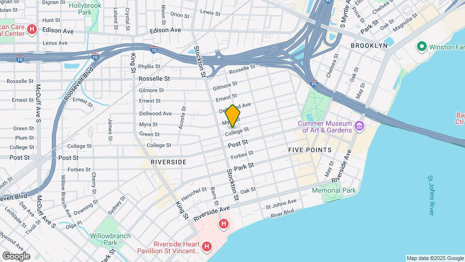 2329 College St Map and Location Details