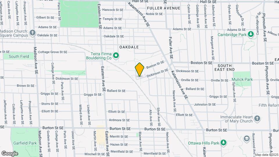 1015 Dickinson St SE Map and Location Details