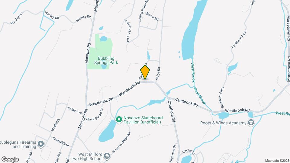 121 Bearfort Rd Map and Location Details