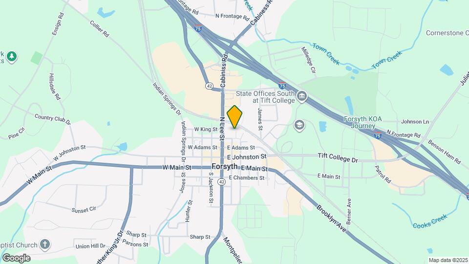 112 Cedar St Map and Location Details