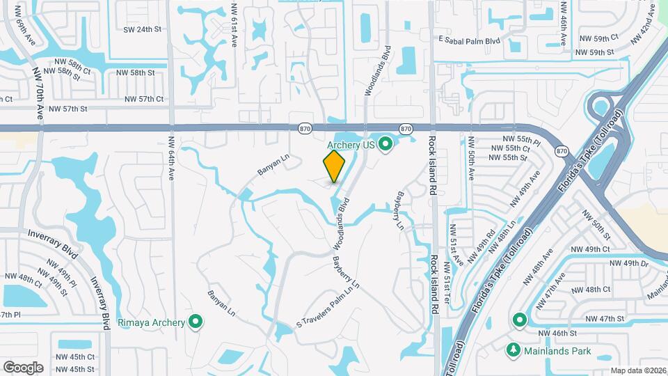 5700 White Hickory Cir Map and Location Details