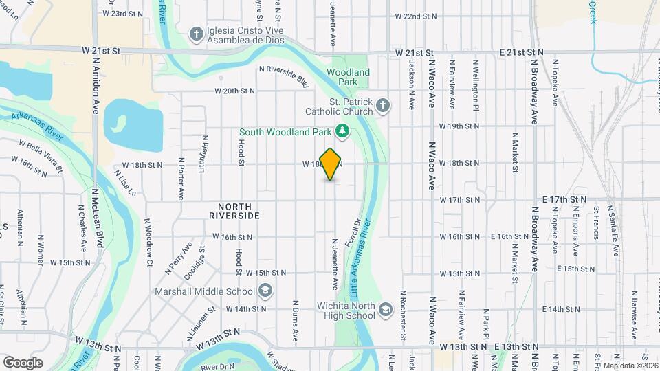 1823 N Jeanette Ave Map and Location Details