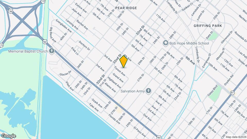 3100 30th St Map and Location Details