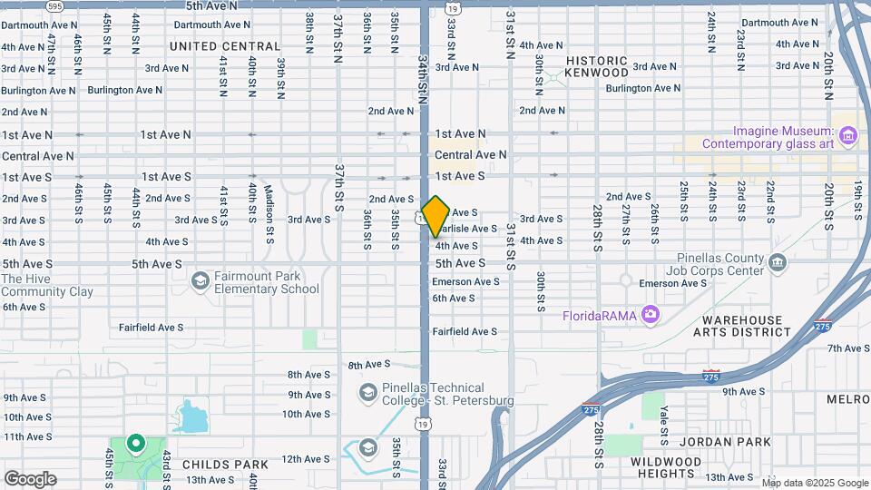 3353 4th Ave S Map and Location Details