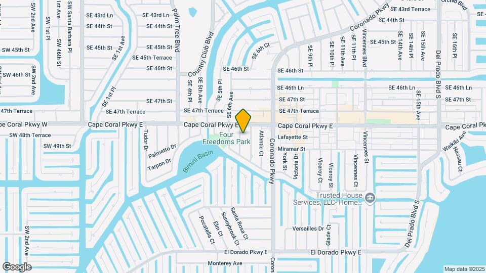 4815 Triton Ct E Map and Location Details
