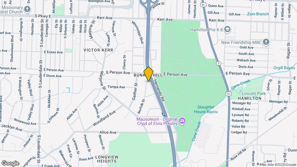 1724 Norfolk St Map and Location Details