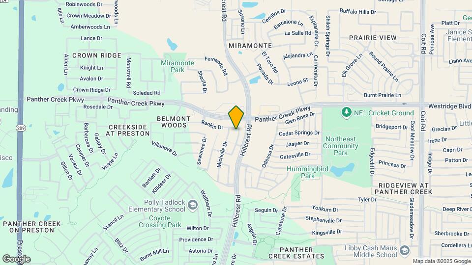 13279 Cleburne Dr Map and Location Details