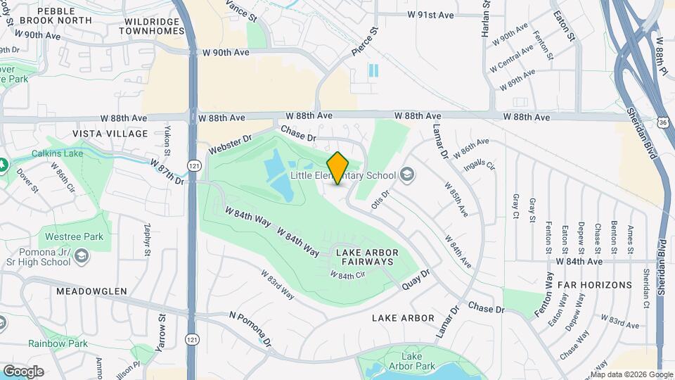 6911 W 87th Way, Unit 301 Mapa y Detalles de la Ubicación