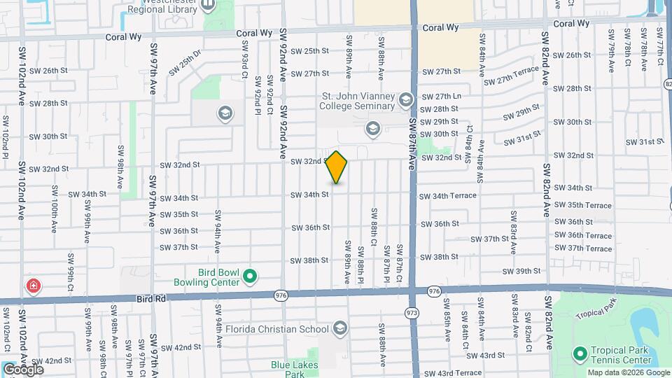 8941 SW 34th St, Unit Efficiency Mapa y Detalles de la Ubicación