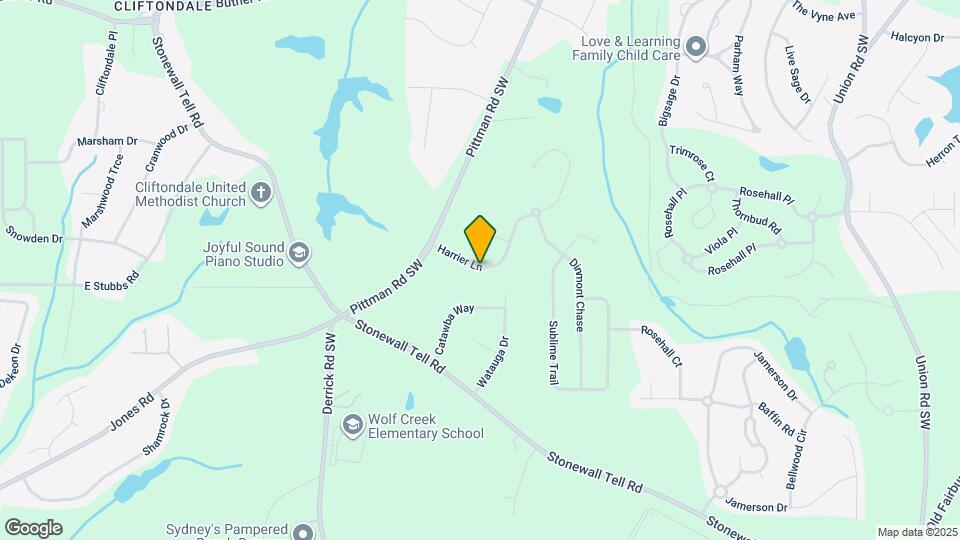 5853 Harrier Ln Map and Location Details