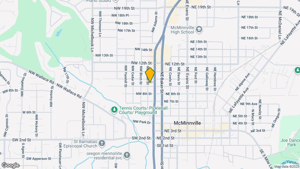 123 NW 9th St Map and Location Details