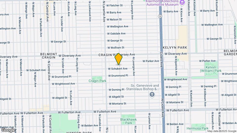 2702-2708 N Leclaire Ave Map and Location Details