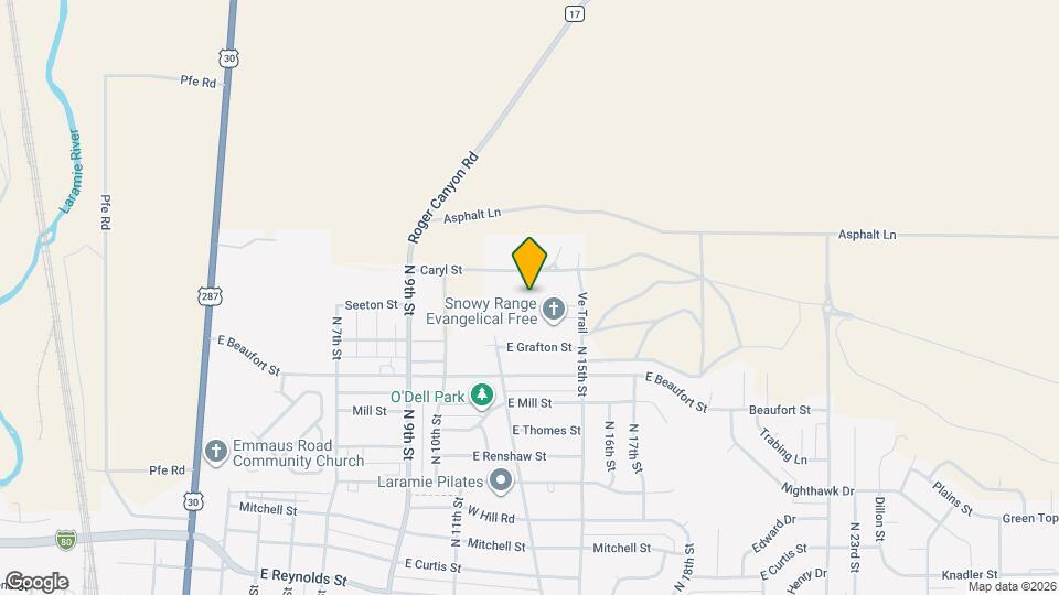 1409 Thaxton Ct Map and Location Details