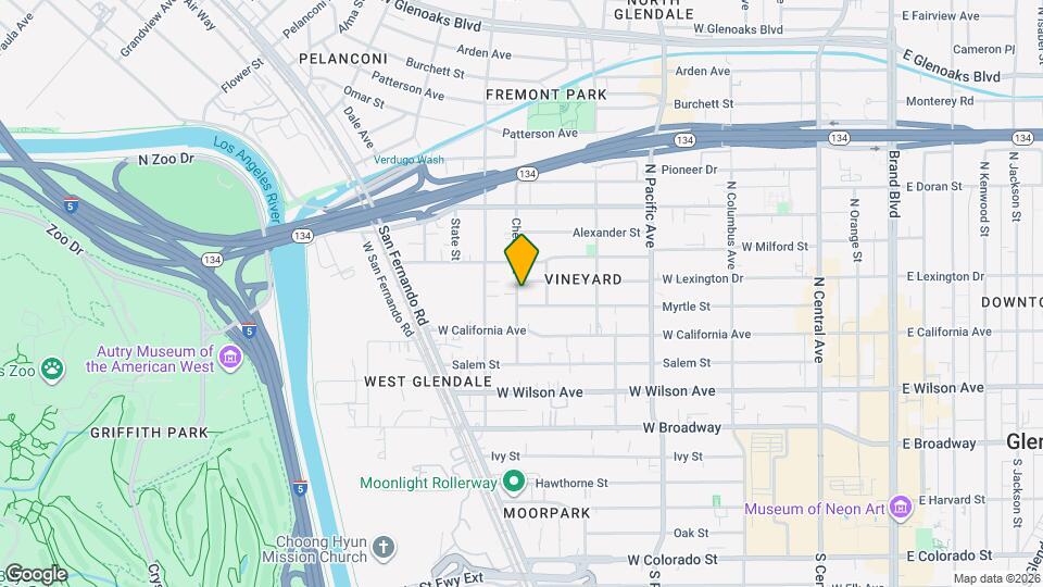 336 Chester St Map and Location Details