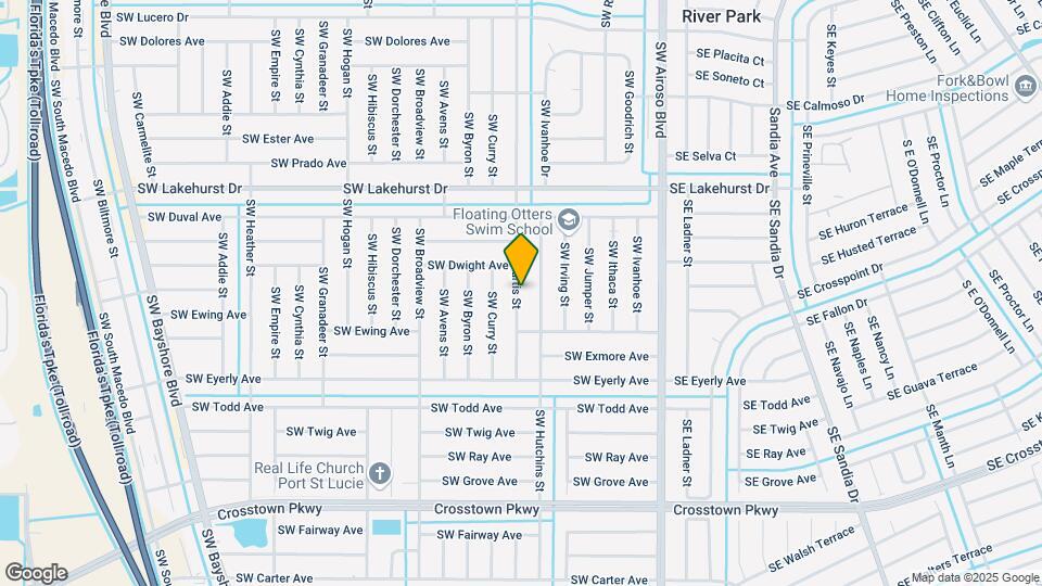 1167 SW Curtis St Mapa y Detalles de la Ubicación