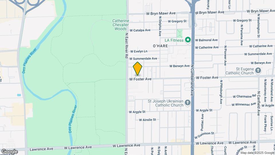 5201 N Reserve Ave Map and Location Details