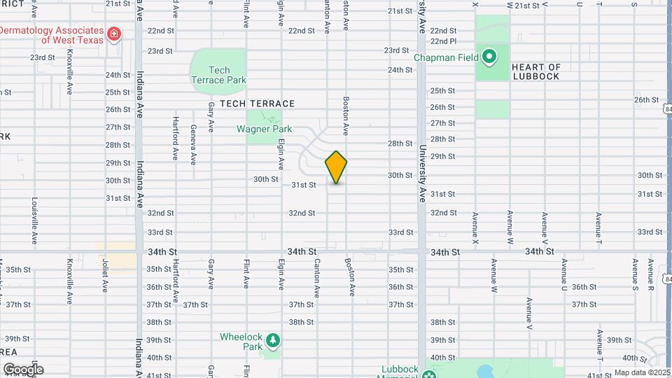 2706 31st St Map and Location Details