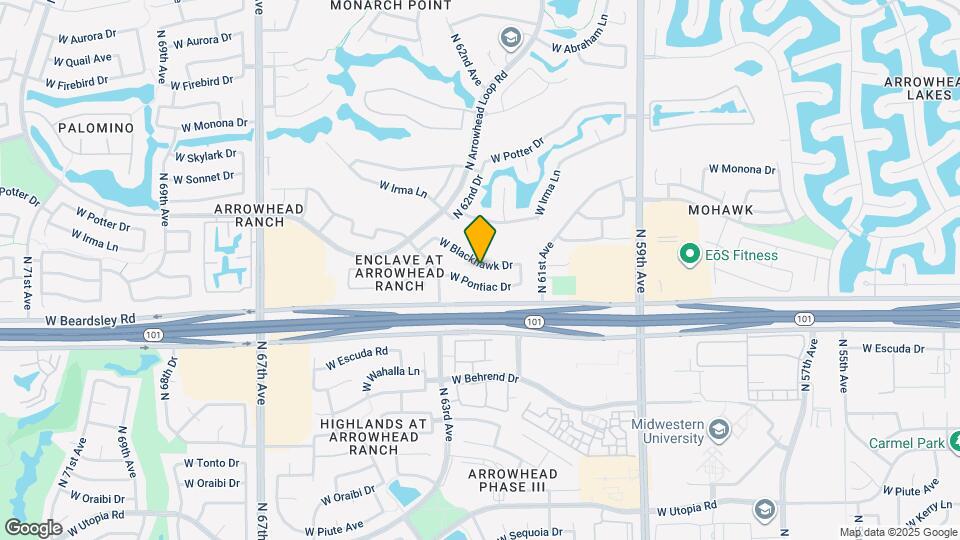 6195 W Blackhawk Dr Map and Location Details