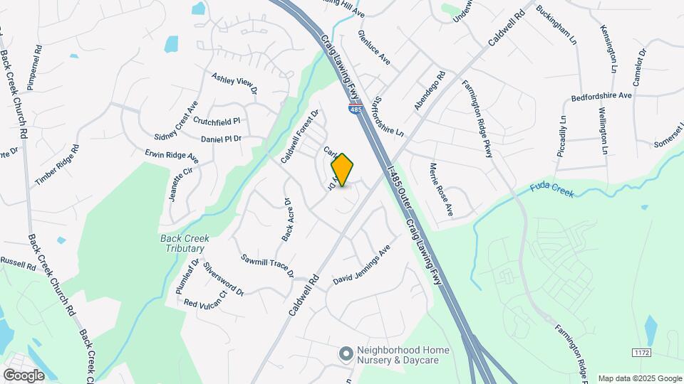 4003 Linsbury Ct Map and Location Details