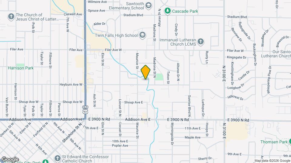 1741 Heyburn Ave E Map and Location Details
