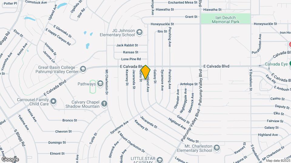 2010 S Highland Ave Map and Location Details