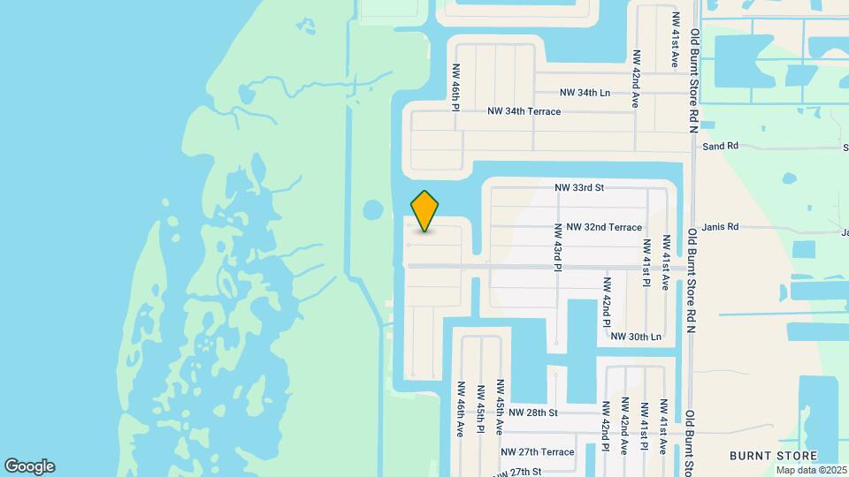 4627 NW 32nd St Map and Location Details