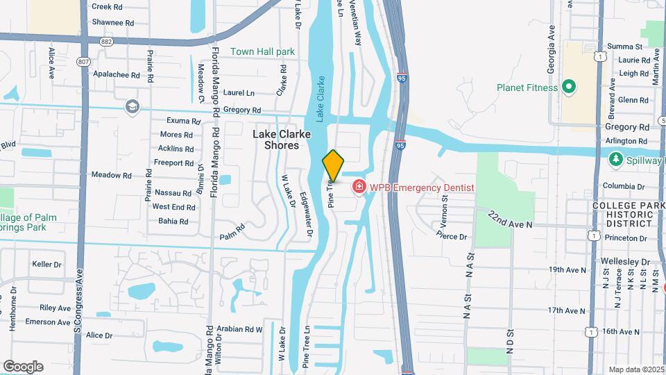 7700 Pine Tree Ln Map and Location Details