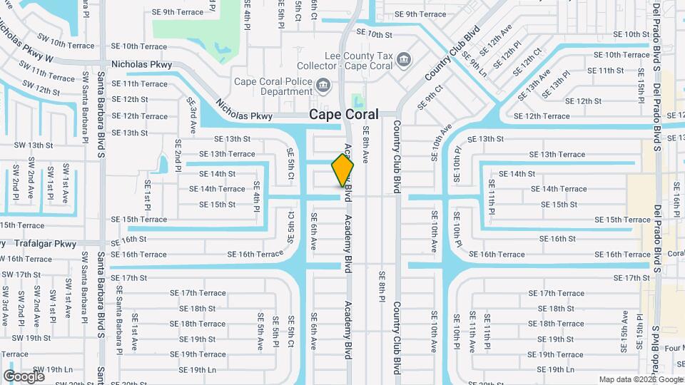 1420 Academy Blvd Map and Location Details