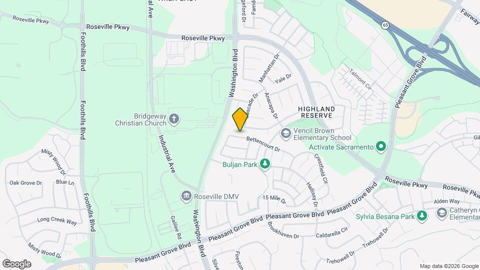 320 Bettencourt Dr Map and Location Details