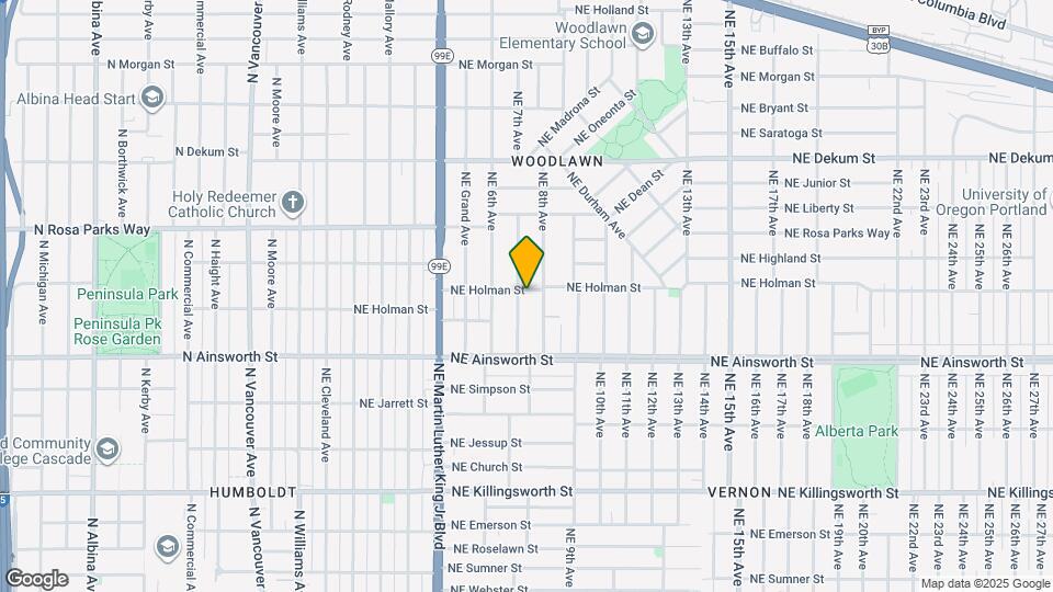 6232 NE 7th Ave Map and Location Details