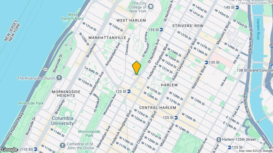 351 St Nicholas Ave Mapa y Detalles de la Ubicación