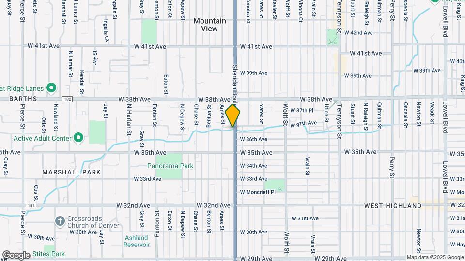 3663 Sheridan Blvd Mapa y Detalles de la Ubicación