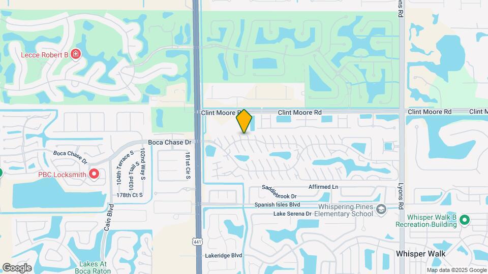 9775 Boca Gardens Cir N Map and Location Details