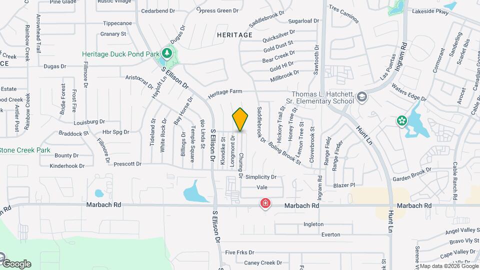 1207 Churing Dr Map and Location Details