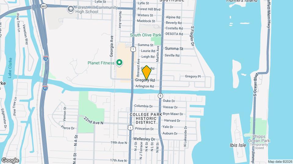 348 Gregory Rd Mapa y Detalles de la Ubicación
