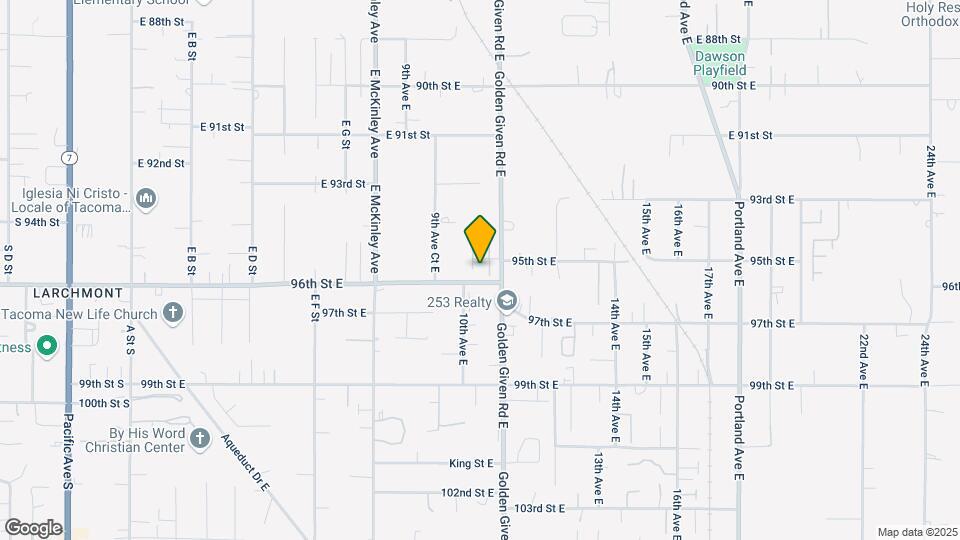 9513 10th Ave E Mapa y Detalles de la Ubicación
