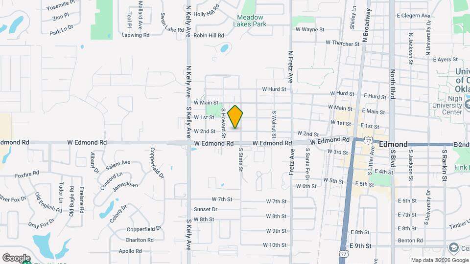 606 W 2nd St Map and Location Details