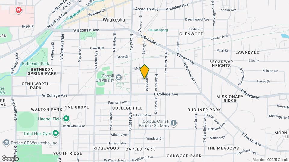 206 N Charles St Map and Location Details