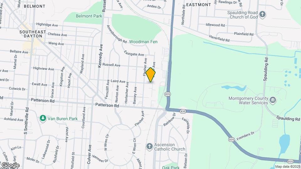 1601 Bauer Ave Map and Location Details