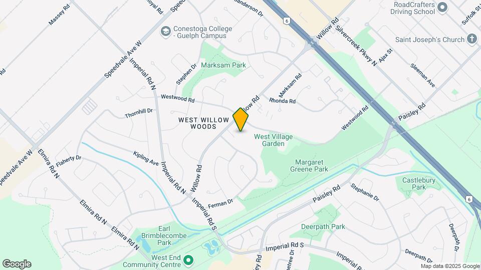 246 Westwood Rd Map and Location Details