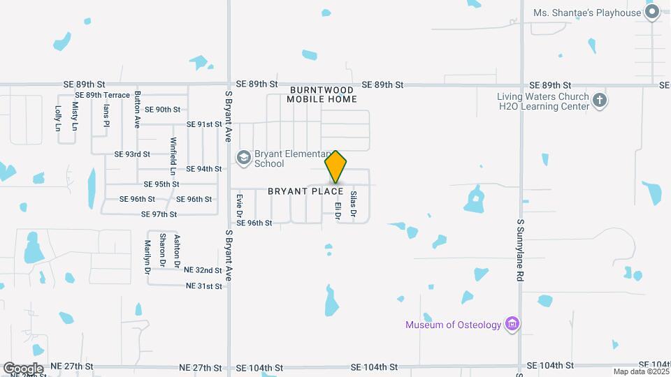 3412 SE 95th St Map and Location Details