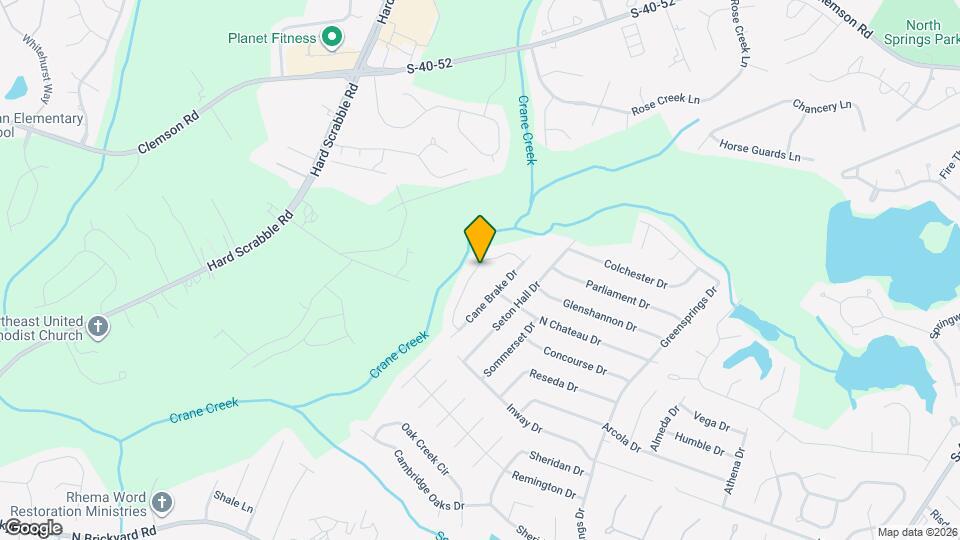 341 Cane Brake Cir Map and Location Details